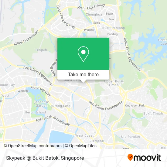 Skypeak @ Bukit Batok map