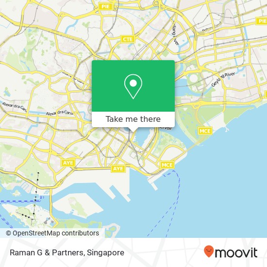 Raman G & Partners map
