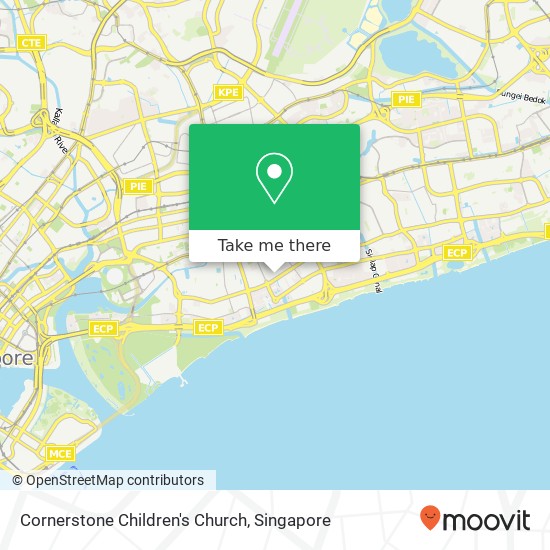 Cornerstone Children's Church map