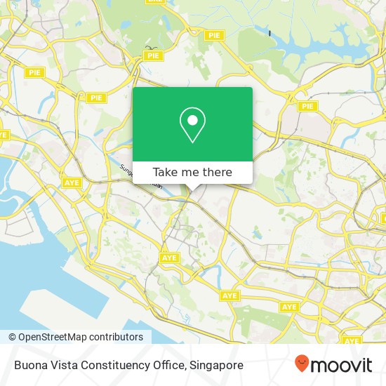 Buona Vista Constituency Office map