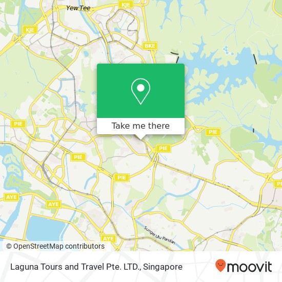 Laguna Tours and Travel Pte. LTD. map