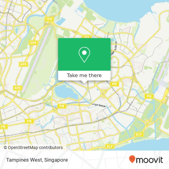 Tampines West地图
