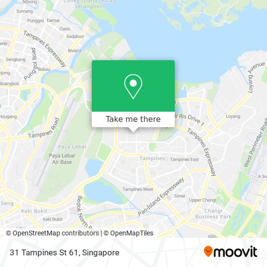 31 Tampines St 61 map