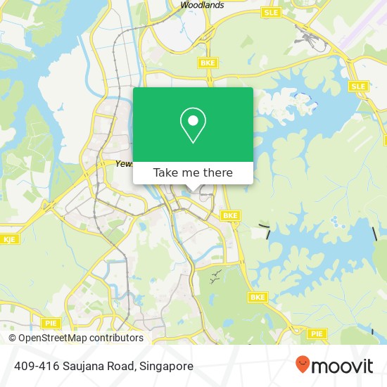 409-416 Saujana Road map