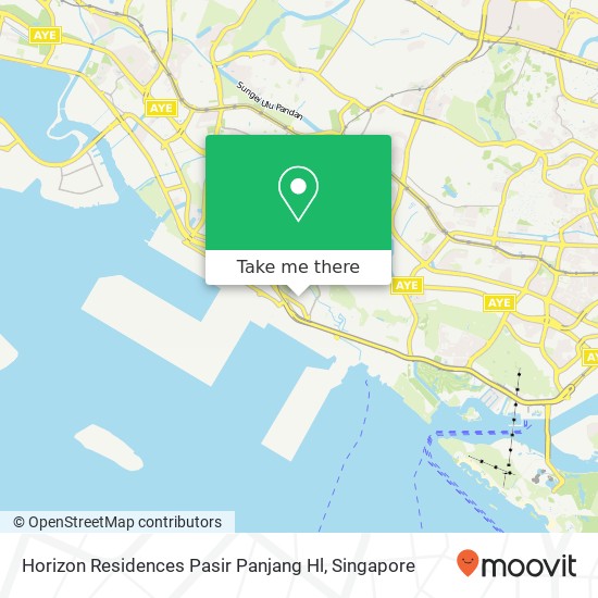 Horizon Residences Pasir Panjang Hl map