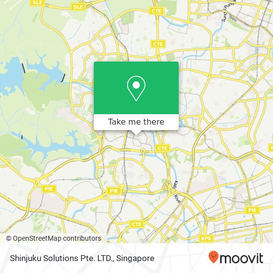 Shinjuku Solutions Pte. LTD. map