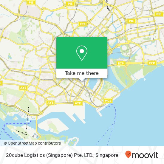 20cube Logistics (Singapore) Pte. LTD. map