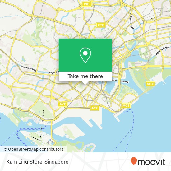 Kam Ling Store map