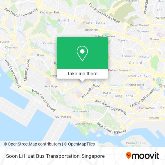 Soon Li Huat Bus Transportation map