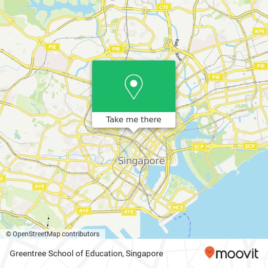 Greentree School of Education map