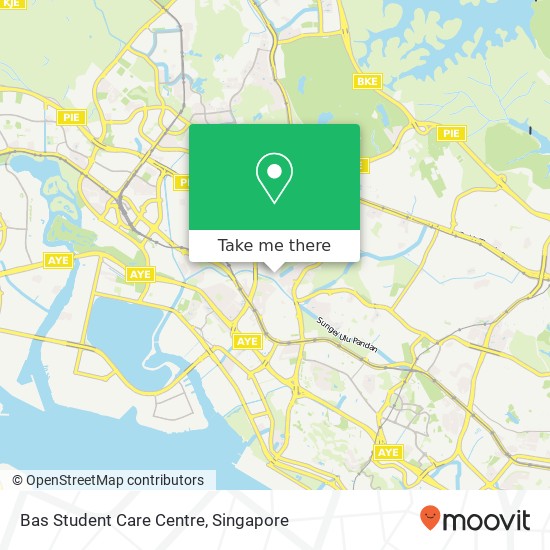 Bas Student Care Centre map