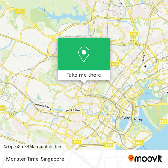 Monster Time map