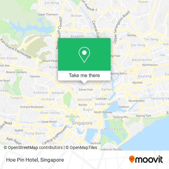 Hoe Pin Hotel map