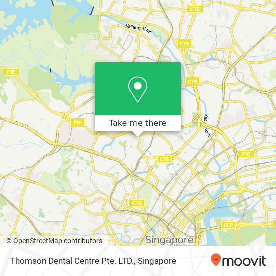 Thomson Dental Centre Pte. LTD.地图