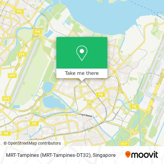 MRT-Tampines (MRT-Tampines-DT32) map