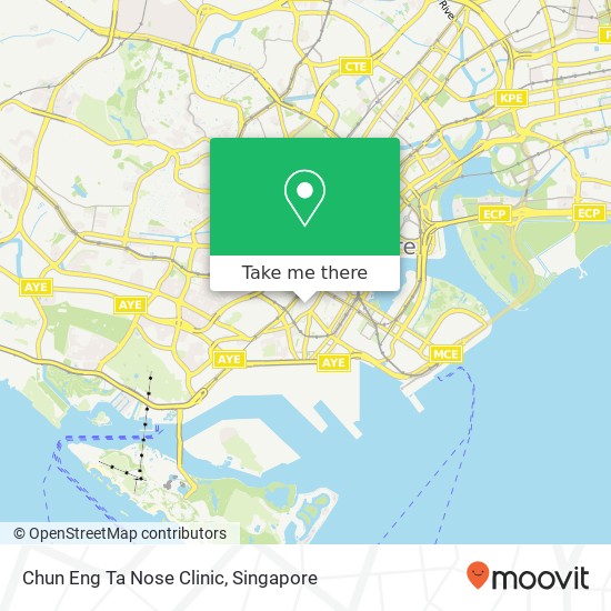 Chun Eng Ta Nose Clinic map