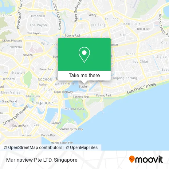 Marinaview Pte LTD地图