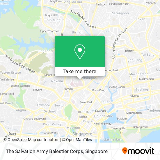 The Salvation Army Balestier Corps地图