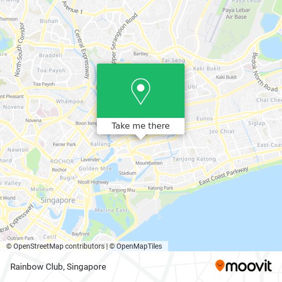 Rainbow Club map