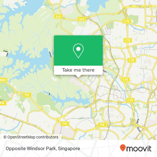 Opposite Windsor Park地图