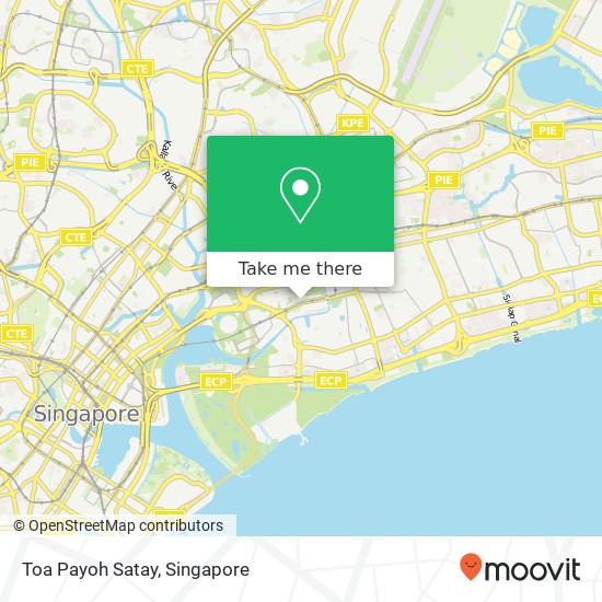 Toa Payoh Satay map