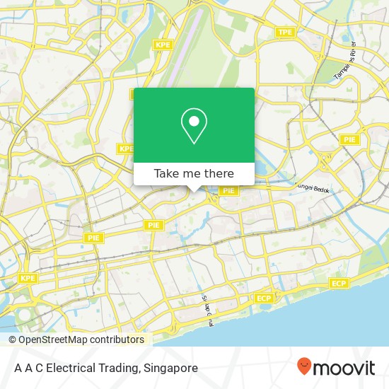 A A C Electrical Trading map