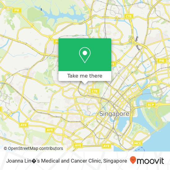 Joanna Lin�'s Medical and Cancer Clinic map