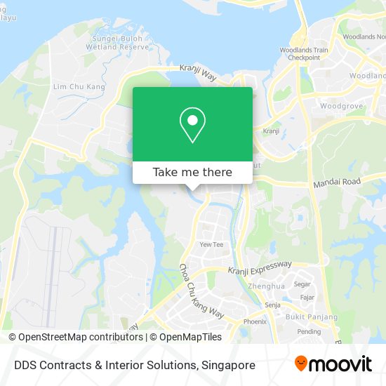 DDS Contracts & Interior Solutions map