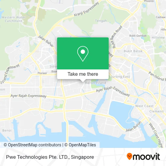 Pwe Technologies Pte. LTD.地图