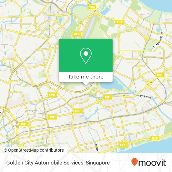 Golden City Automobile Services map