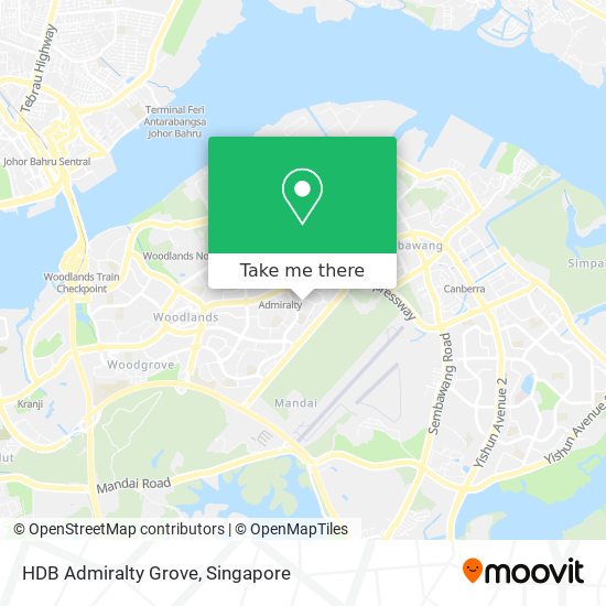 HDB Admiralty Grove地图