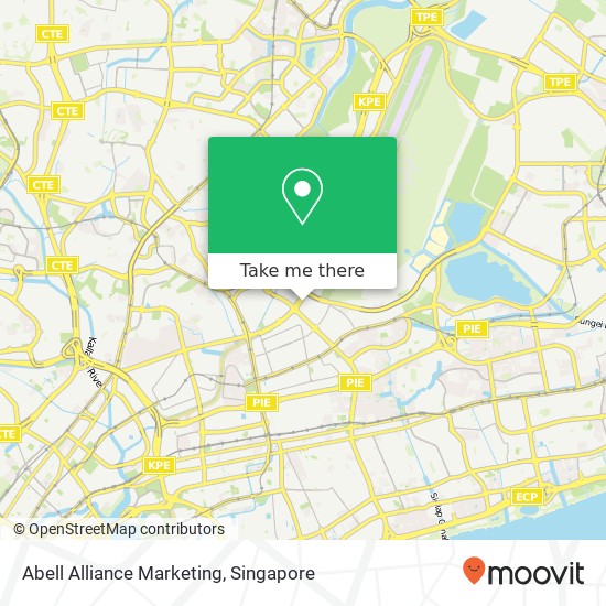 Abell Alliance Marketing map