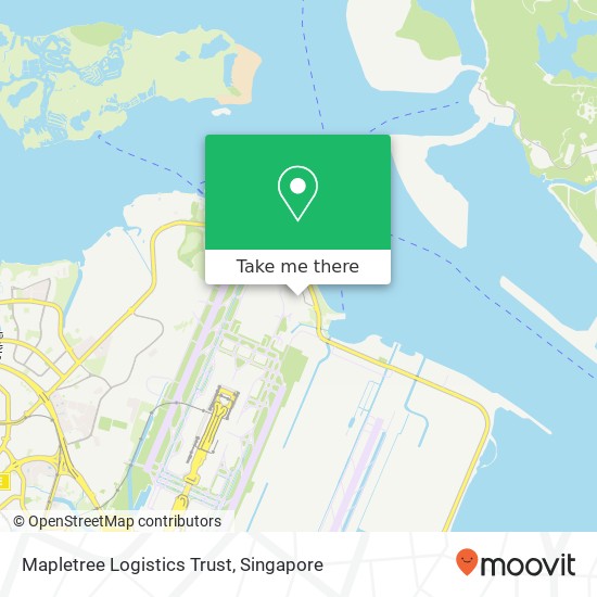 Mapletree Logistics Trust map