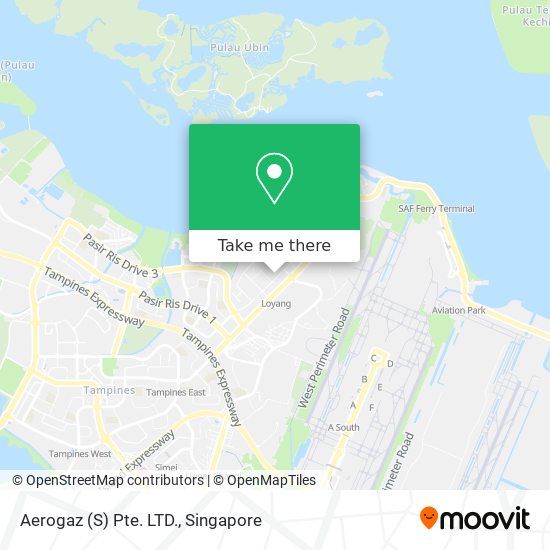 Aerogaz (S) Pte. LTD. map