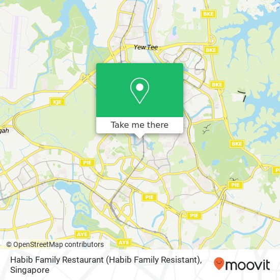 Habib Family Restaurant (Habib Family Resistant) map