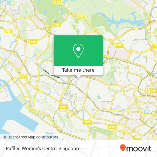 Raffles Women's Centre map