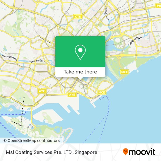 Msi Coating Services Pte. LTD. map