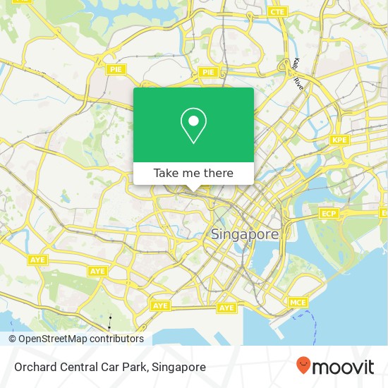 Orchard Central Car Park map