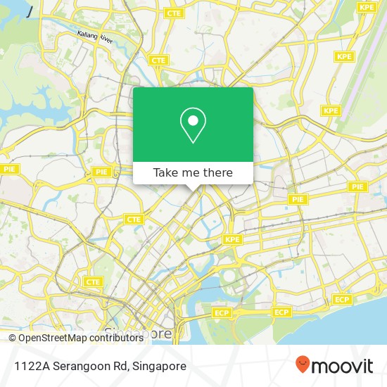 1122A Serangoon Rd地图