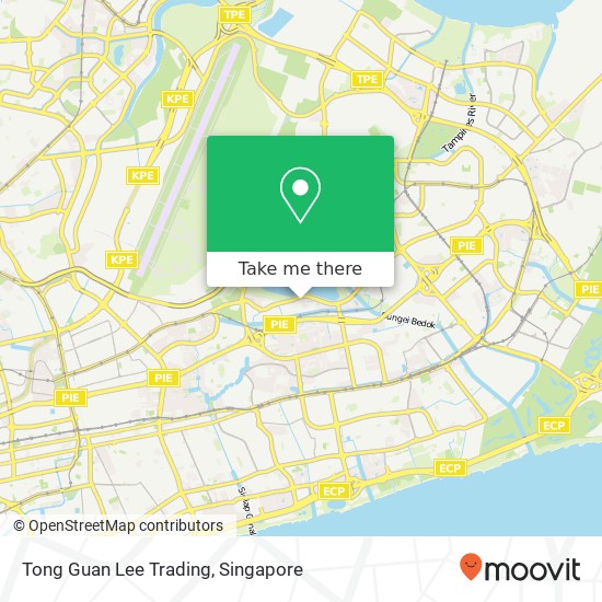 Tong Guan Lee Trading map