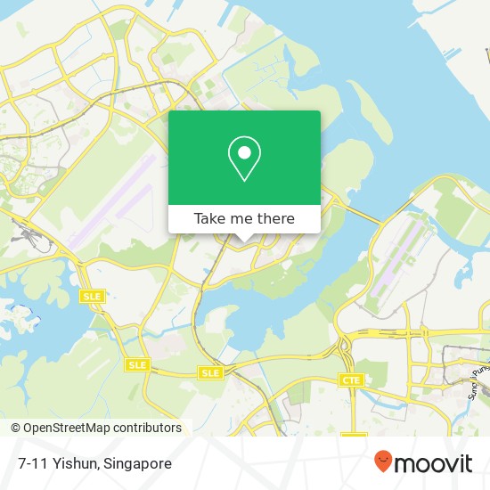 7-11 Yishun map