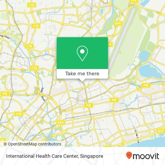 International Health Care Center map
