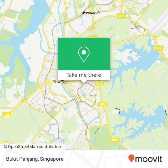 Bukit Panjang map