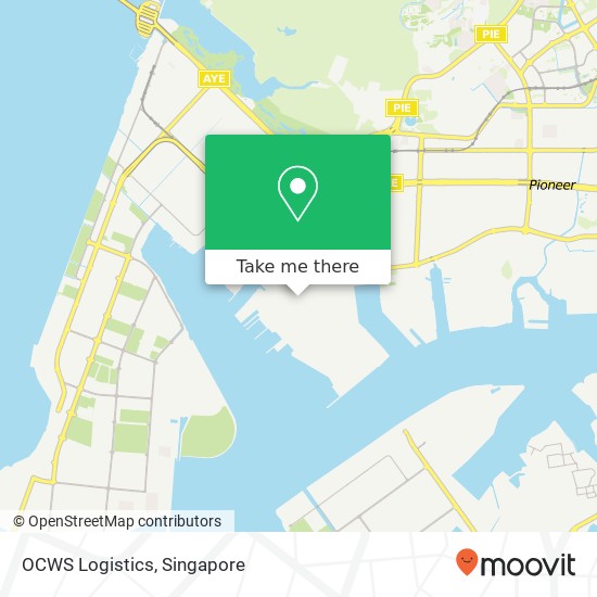 OCWS Logistics map