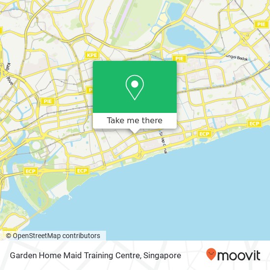 Garden Home Maid Training Centre map