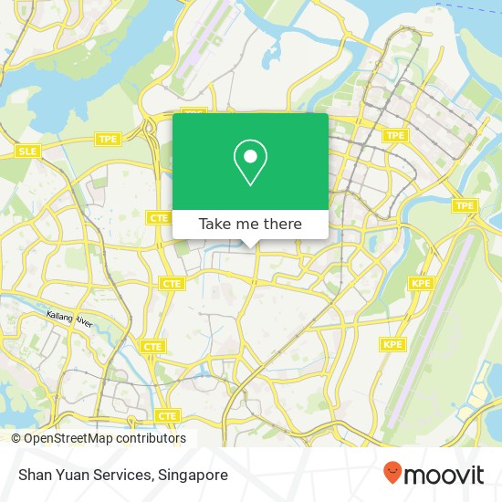 Shan Yuan Services map