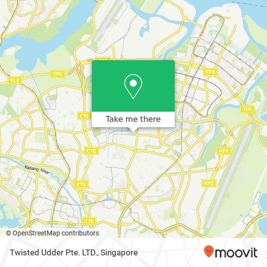 Twisted Udder Pte. LTD. map