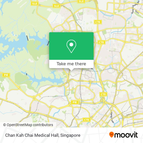 Chan Kah Chai Medical Hall map