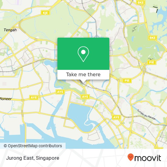 Jurong East map