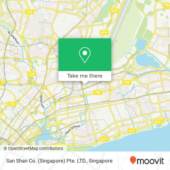 San Shan Co. (Singapore) Pte. LTD. map